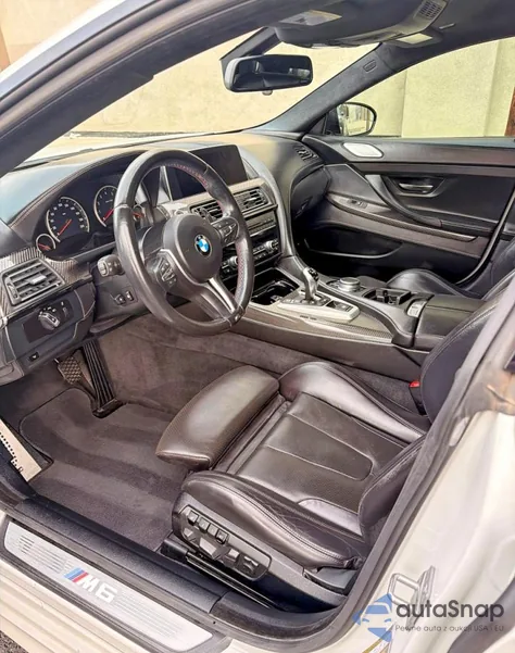 2017 BMW M6 Gran Coupe z USA, uszkodzony, nr VIN WBS6E9C54HG437454